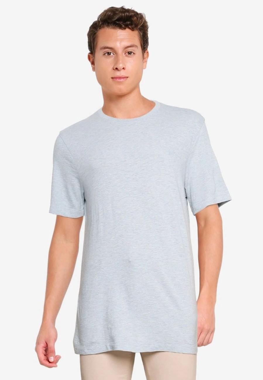 Men * | Banana Republic Logo Softwash Organic Tee