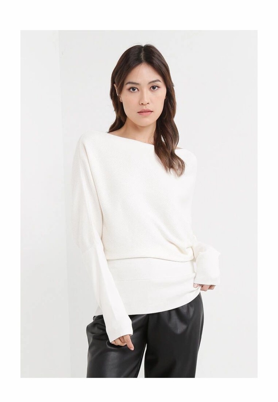 Women * | Banana Republic Rib Boat Neck Top