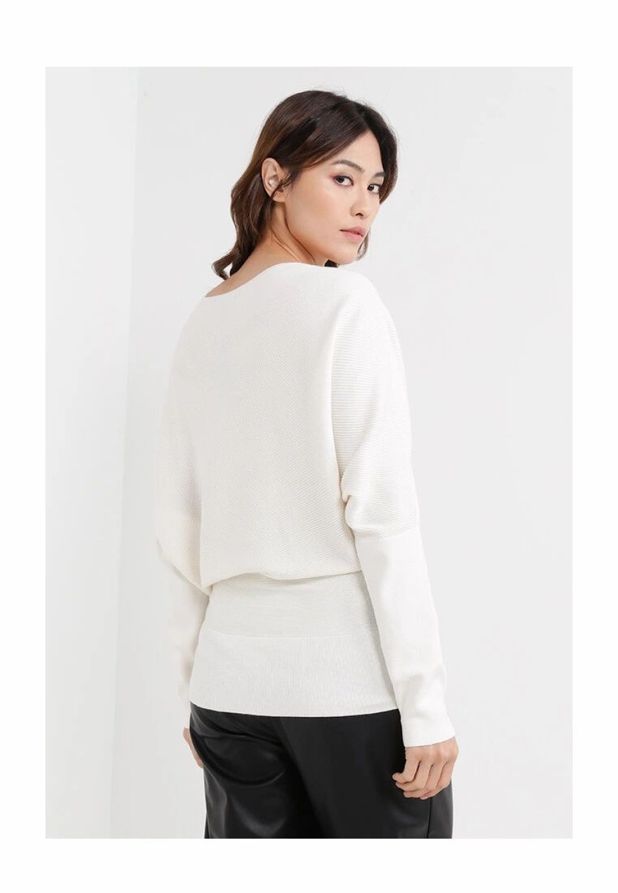 Women * | Banana Republic Rib Boat Neck Top