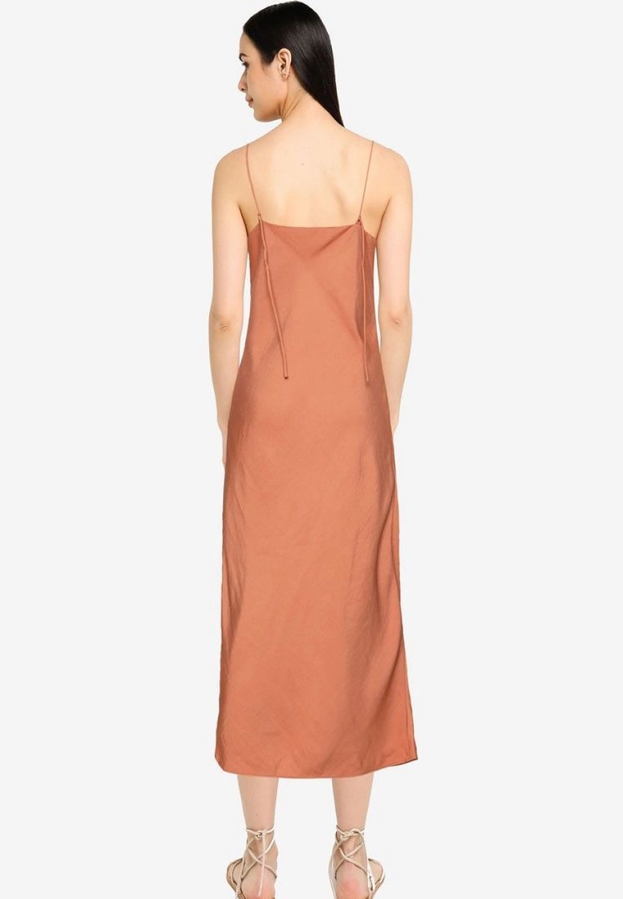 Women * | Banana Republic Square-Neck Slip Dress