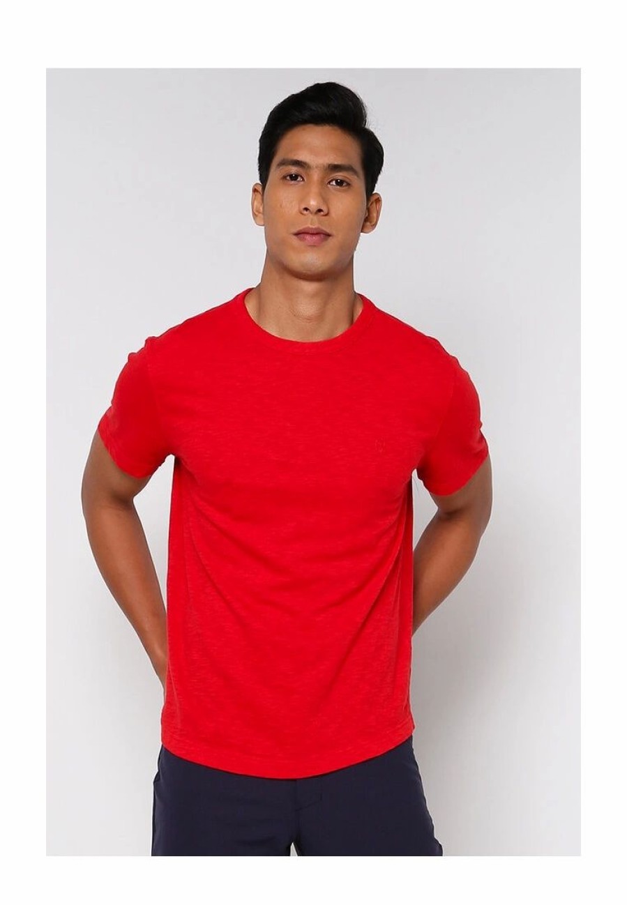 Men * | Banana Republic I Logo Sum Organic Softwash Curved Hem Tee