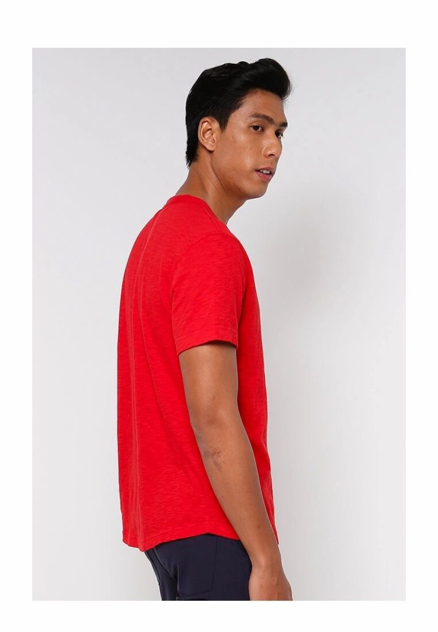 Men * | Banana Republic I Logo Sum Organic Softwash Curved Hem Tee