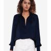 Women * | Banana Republic Collar Neck Top