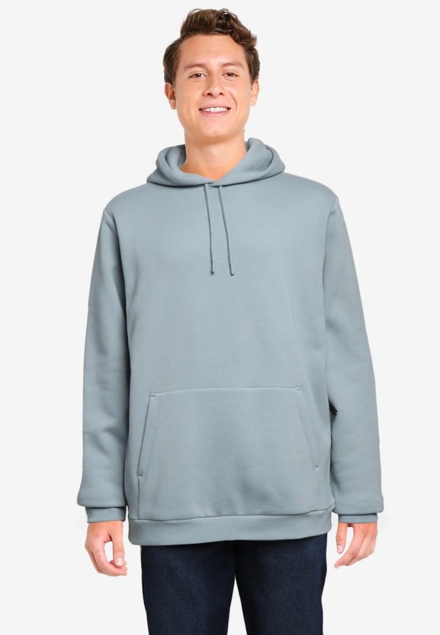 Men * | Banana Republic Fleece Hoodie