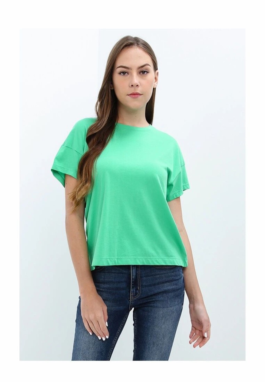 Women * | Banana Republic Ss Supima Boxy Boy Tee