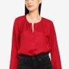 Women * | Banana Republic Essential Popover Top