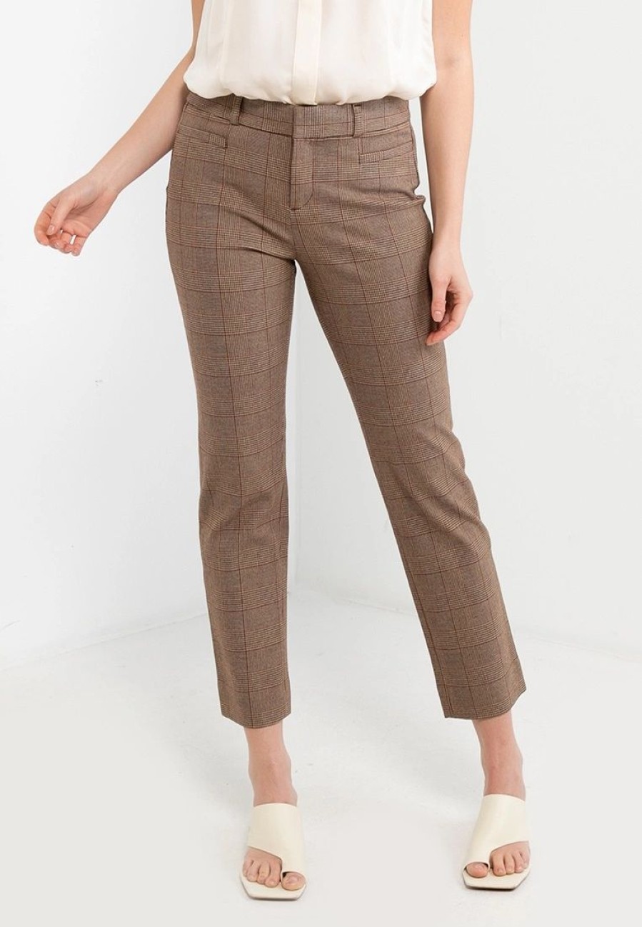 Women * | Banana Republic Sloan Slim Ankle Novelty Pants