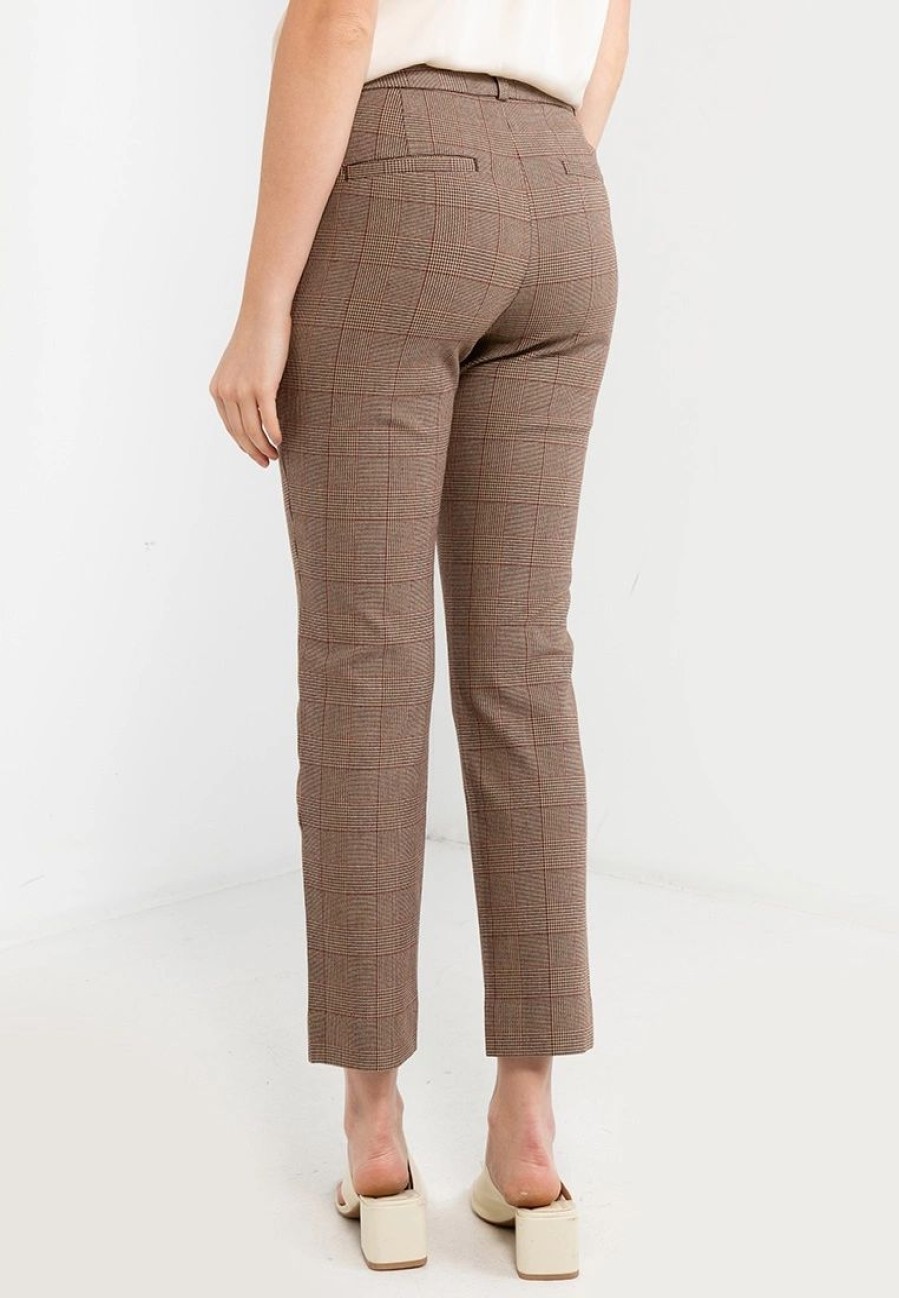 Women * | Banana Republic Sloan Slim Ankle Novelty Pants