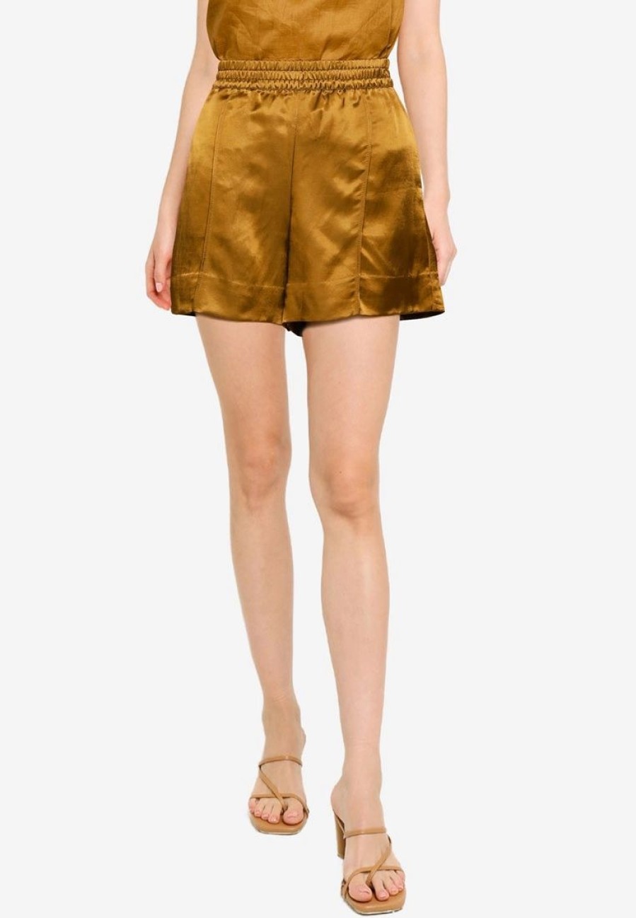 Women * | Banana Republic Satin Boxer Shorts