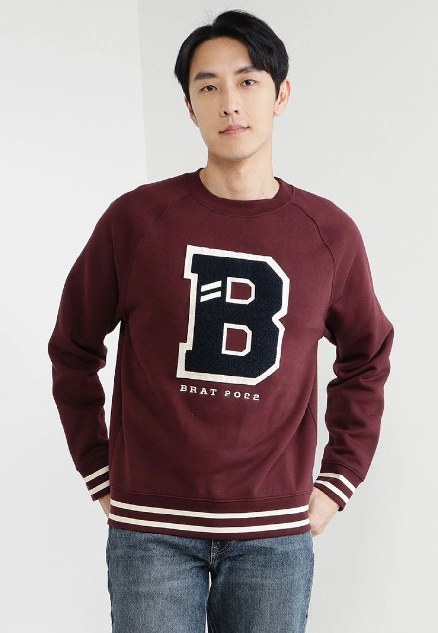 Men * | Banana Republic Athletics Varsity Sweatshirt