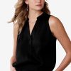 Women * | Banana Republic Sleeveless Satin Top