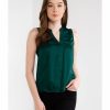 Women * | Banana Republic Sleeveless Plain Top