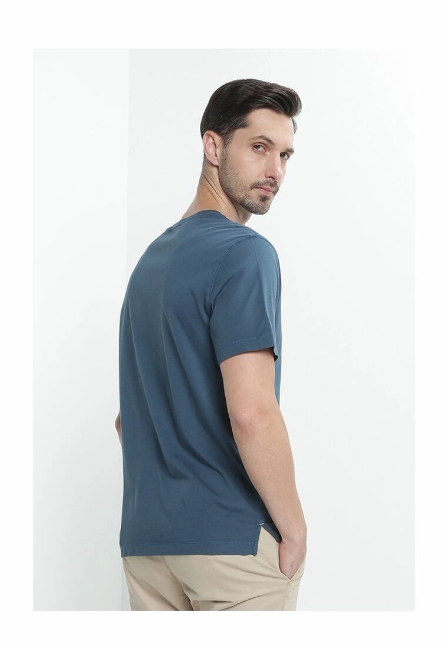 Men * | Banana Republic July Authentic Garment Dye Pocket Crew T-Shirt