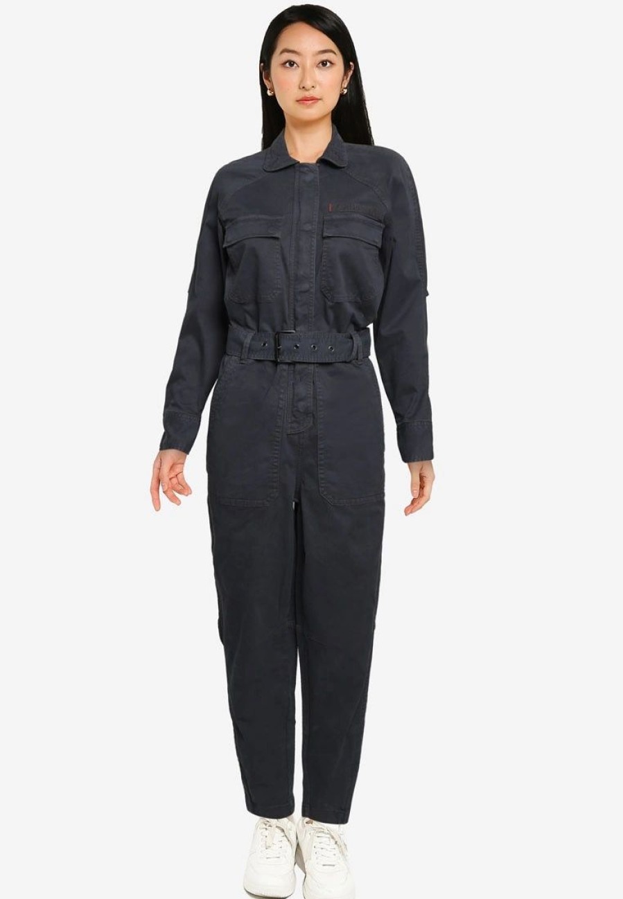 Women * | Banana Republic Cargo Jumpsuit