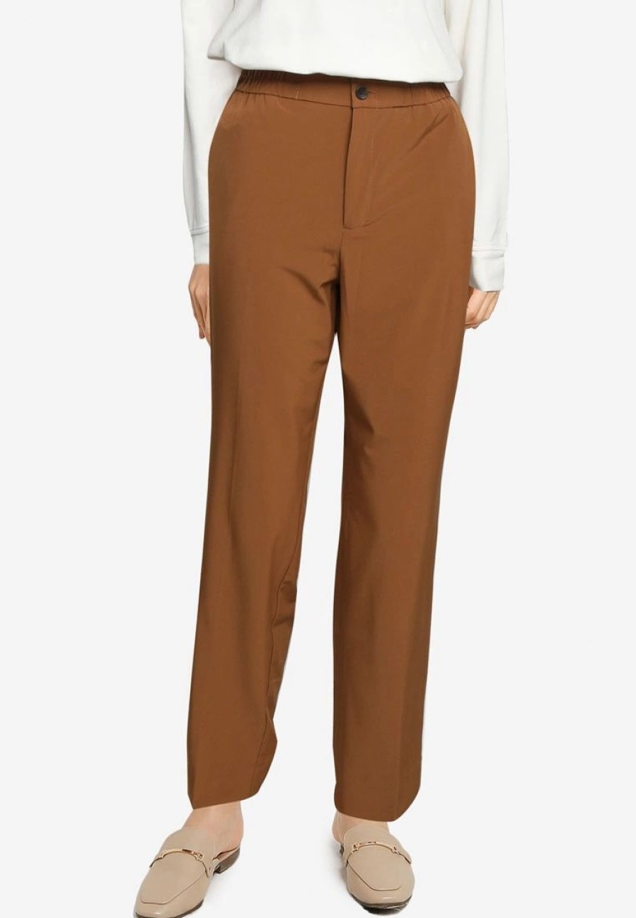 Women * | Banana Republic Airstretch High Rise Pull On Trousers