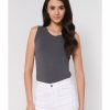 Women * | Banana Republic Sleeves Elevated Rib Muscle Tank Top