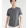 Men * | Banana Republic Soft Wash Henley T-Shirt