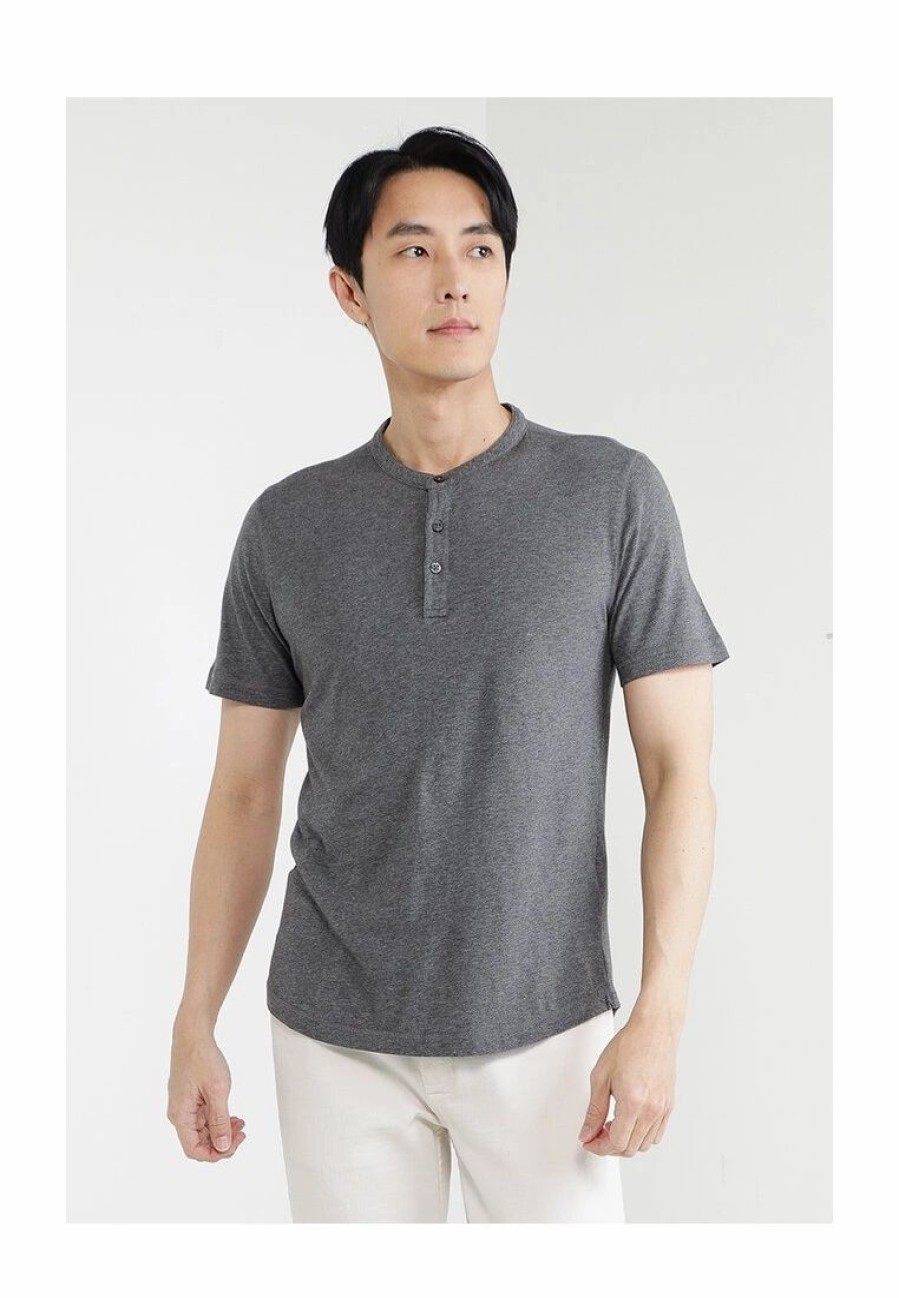 Men * | Banana Republic Soft Wash Henley T-Shirt