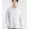 Men * | Banana Republic Logo Oxford Shirt