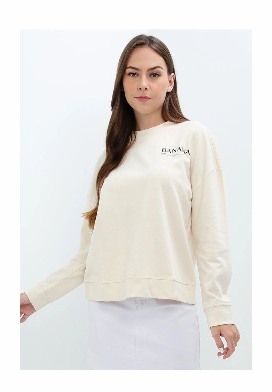 Women * | Banana Republic I Banana Graphic Sweatshirt