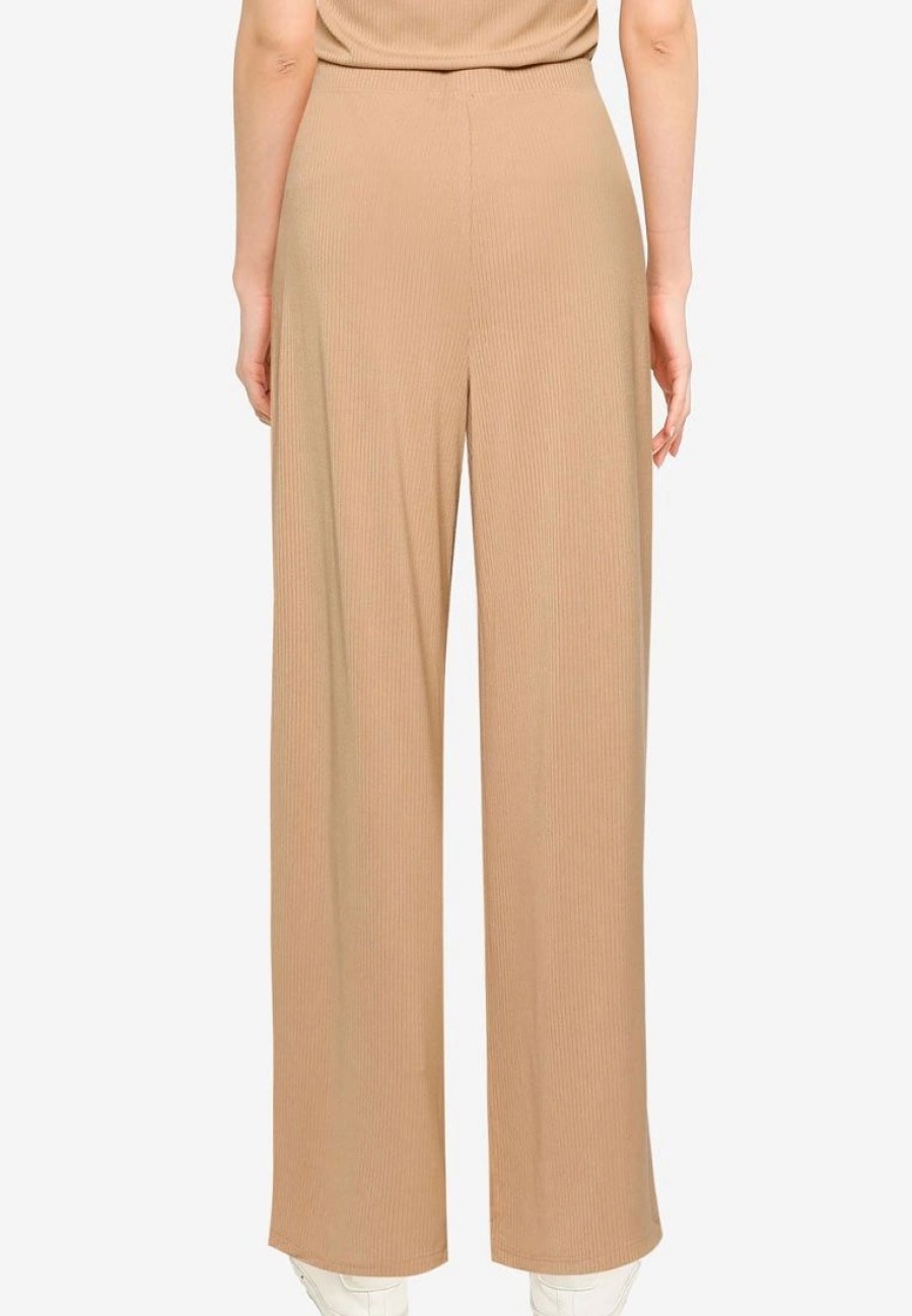 Women * | Banana Republic Ribbed Knit Wide Leg Pants