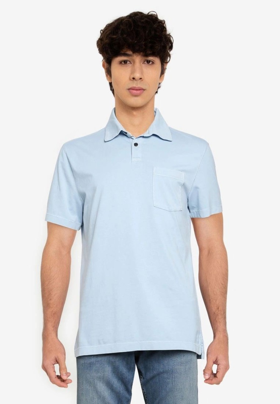 Men * | Banana Republic Authentic Gmt Dye Polo Shirt