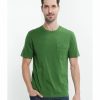 Men * | Banana Republic July Authentic Garment Dye Pocket Crew T-Shirt