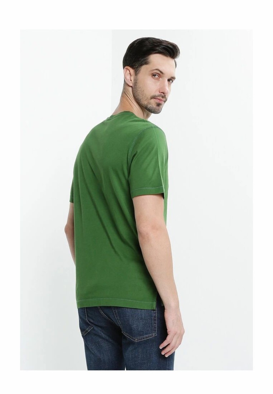 Men * | Banana Republic July Authentic Garment Dye Pocket Crew T-Shirt