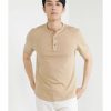 Men * | Banana Republic Soft Wash Henley T-Shirt