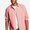 Men * | Banana Republic Untucked Standard-Fit Perfect Poplin Shirt