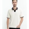 Men * | Banana Republic Pique Sweater Polo Shirt