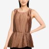 Women * | Banana Republic Belted Pleat Top