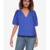 Women * | Banana Republic Architectural Puff Sleeve Top