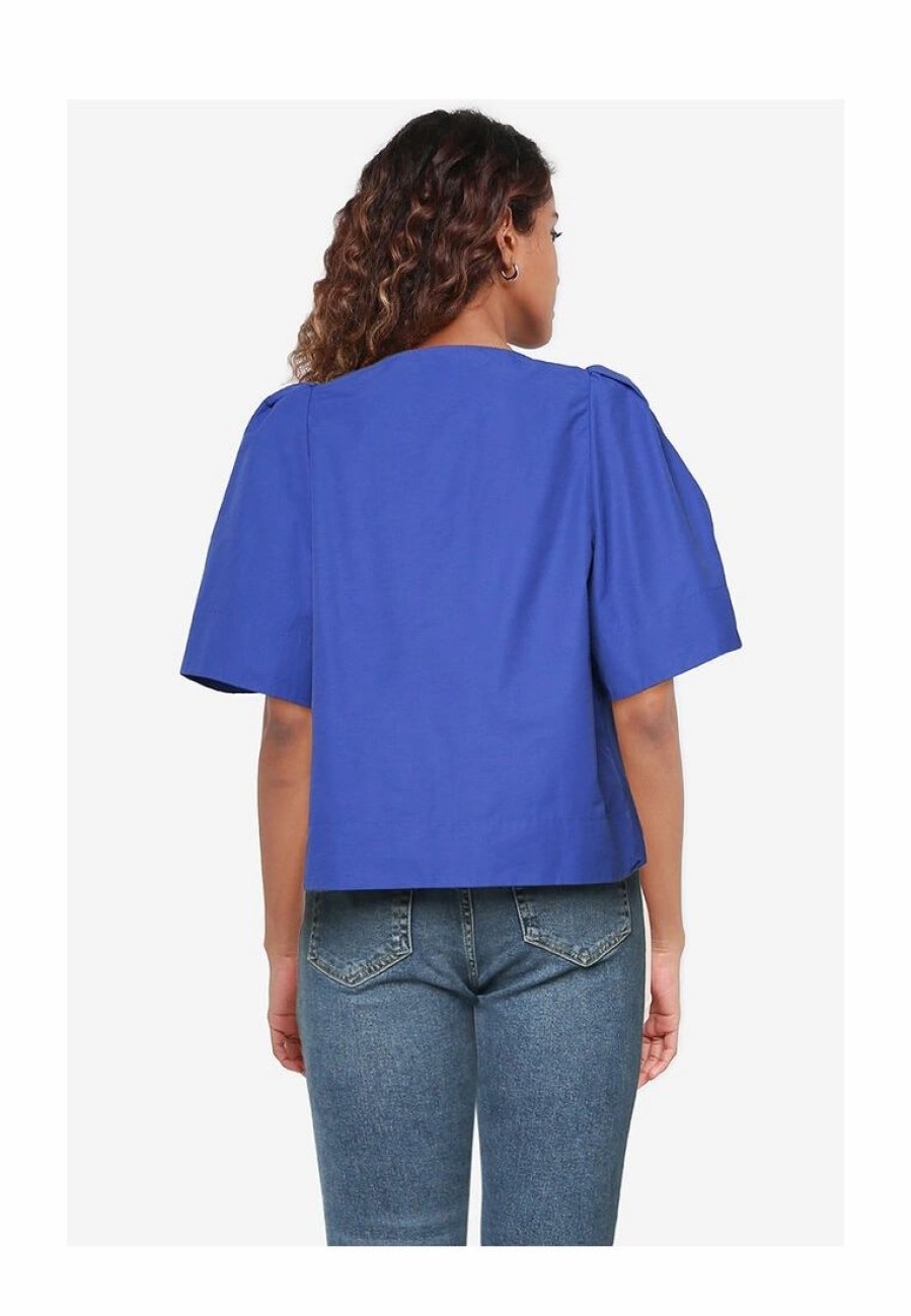 Women * | Banana Republic Architectural Puff Sleeve Top