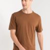 Men * | Banana Republic Organic Soft Wash Curved Hem T-Shirt