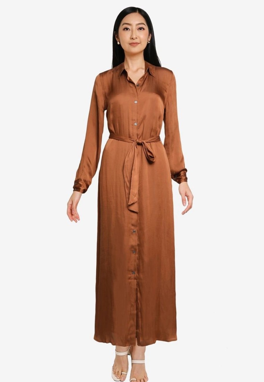 Women * | Banana Republic Essential Maxi Dress