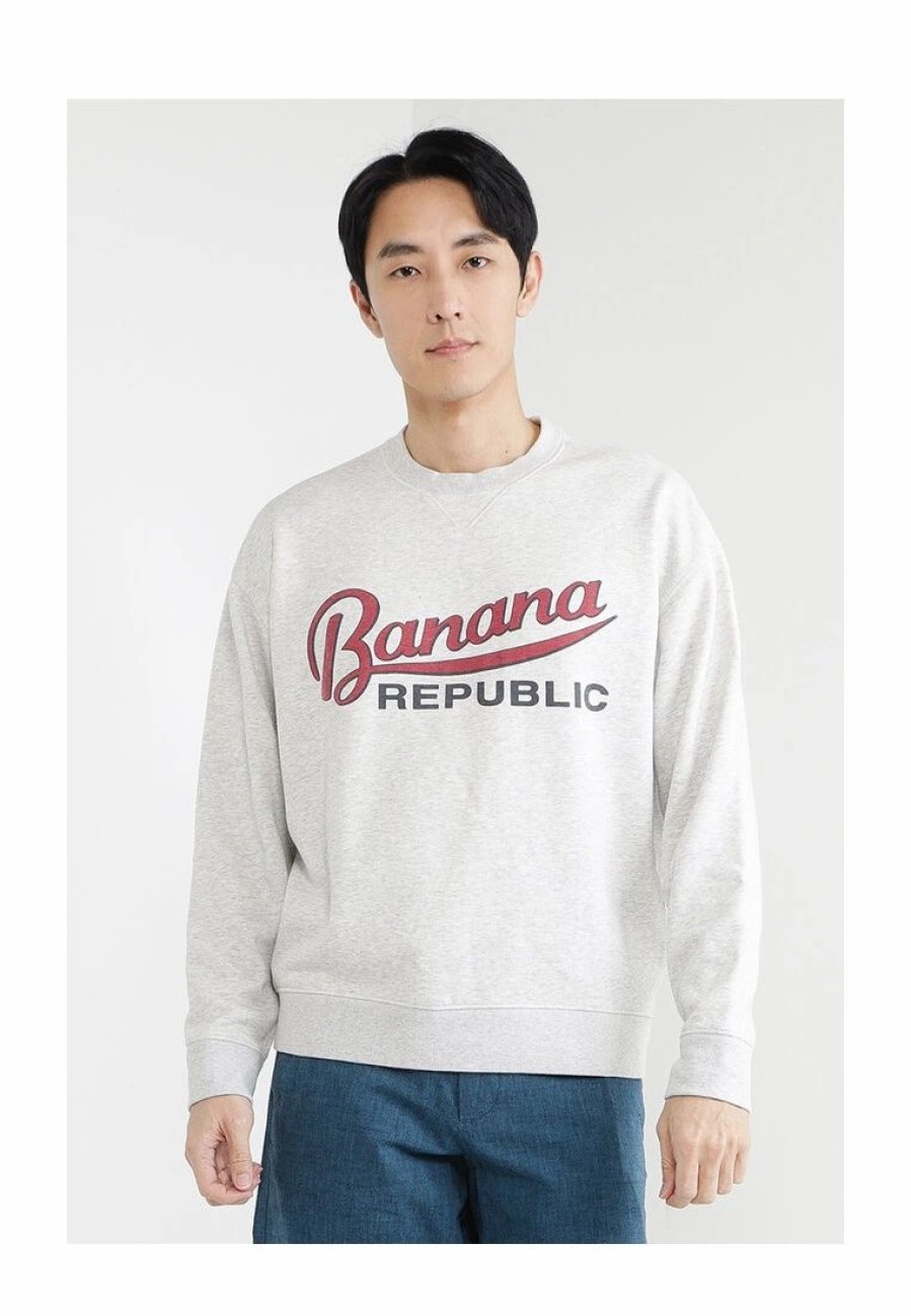 Men * | Banana Republic Archive Logo Sweatshirt