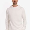 Men * | Banana Republic Brushed Waffle Hoodie