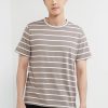 Men * | Banana Republic Authentic Signature Stripe T-Shirt