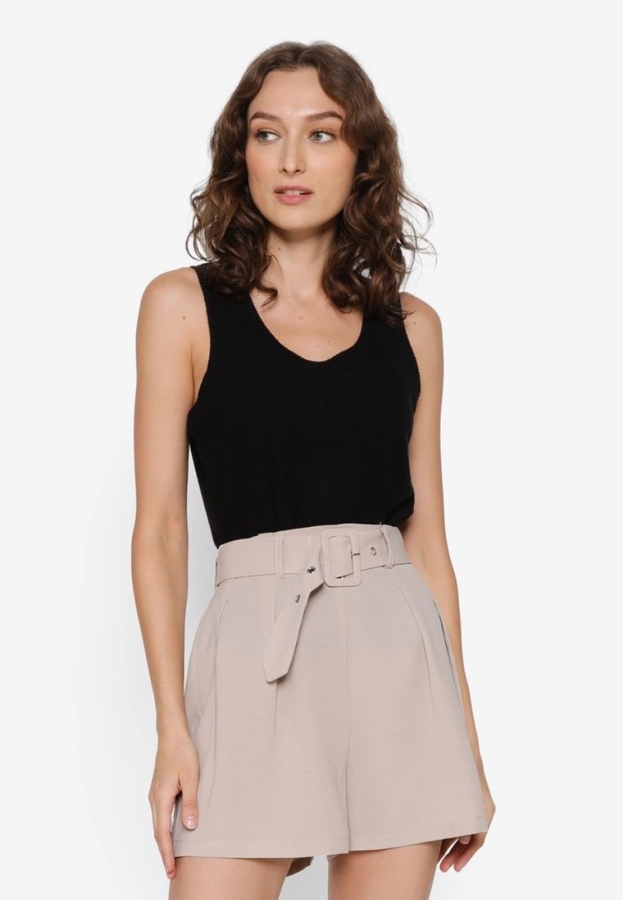 Women * | Banana Republic Brushed Marled Tank Top