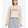 Women * | Banana Republic Graphic Sweatshirt