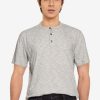 Men * | Banana Republic Organic Slub Henley Tee