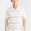 Men * | Banana Republic Allover Stripe Perf Lux Polo Shirt