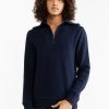 Men * | Banana Republic French Rib Half-Zip Sweater