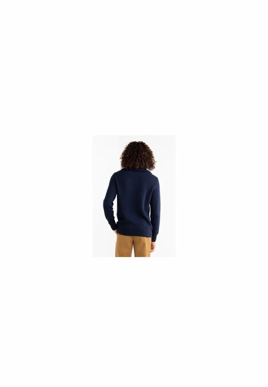 Men * | Banana Republic French Rib Half-Zip Sweater