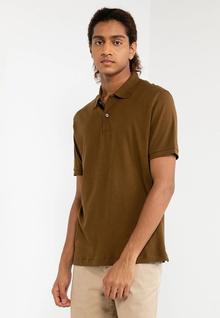 Men * | Banana Republic Luxury Touch Performance Polo Shirt