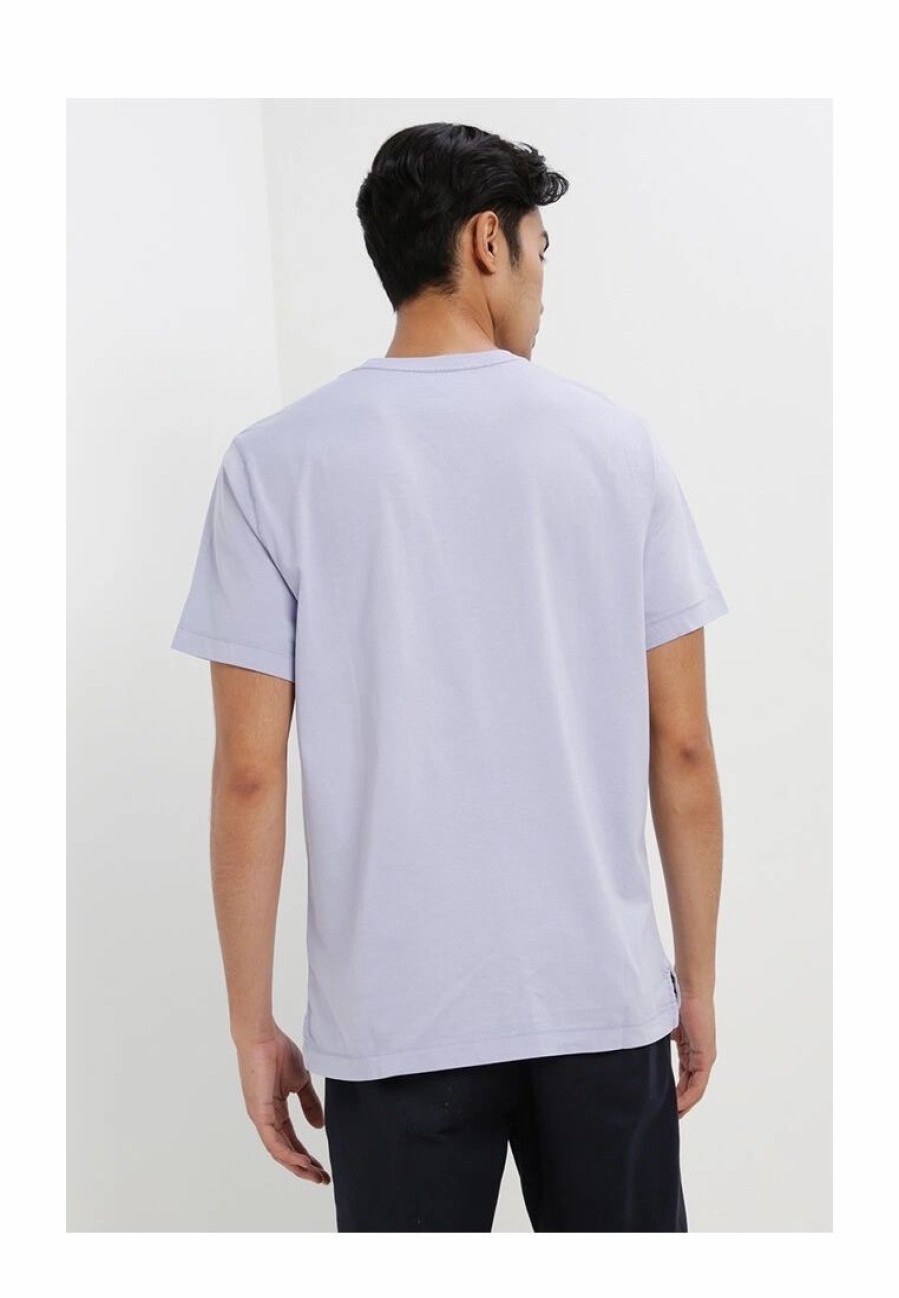 Men * | Banana Republic Authentic Garment Dye Pocket Crew T-Shirt