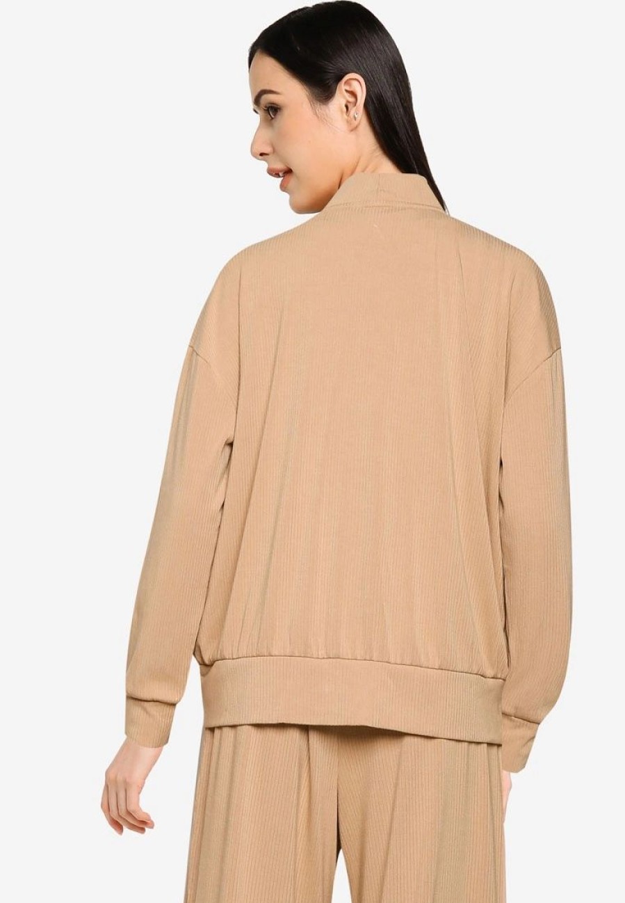 Women * | Banana Republic Long Sleeve Rib Cardigan