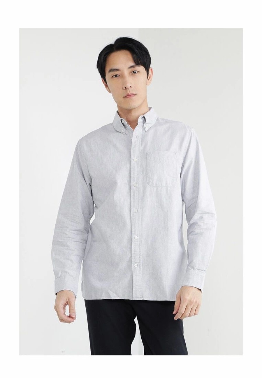 Men * | Banana Republic Untucked Oxford Shirt