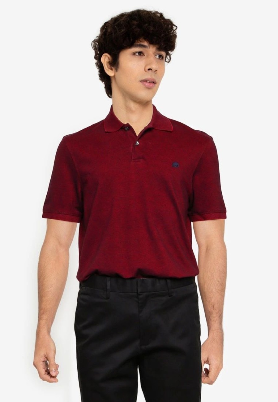 Men * | Banana Republic Organic Birdseye Pique Polo Shirt